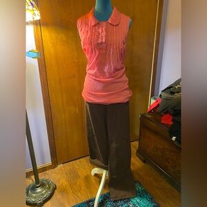 Cabin Creek Brown Wide Leg Pants